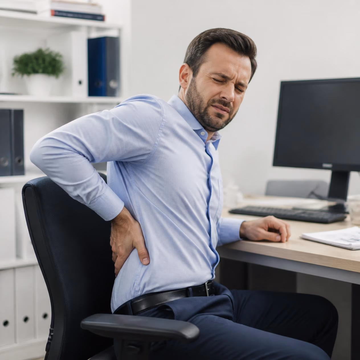 picture of low back pain chiropractic santa barbara
